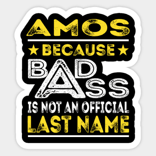 AMOS Sticker